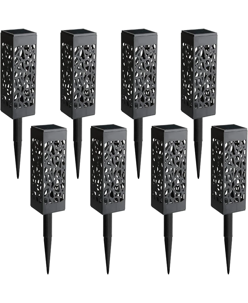 Maggift Solar Led Garden Lights for, Automatic Led Halloween Christmas Decorative Landscape Lighting