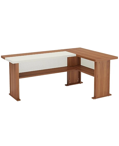 Tribesigns 63" Computer Desk with 40" Lateral File Cabinet Set, Executive Desk and Mobile Drawer Cabinet , Modern Furniture Set