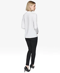 Karl Lagerfeld Paris Women's Ruffled Long-Sleeve Blouse