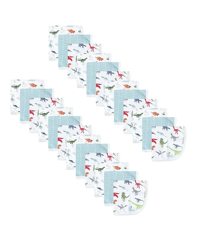 Hudson Baby 24Pc Cotton Muslin Washcloths