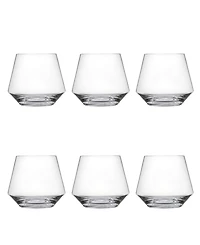 Zwiesel Glas Pure Stemless Wine Tumbler Burgundy 17.1oz - Set of 6