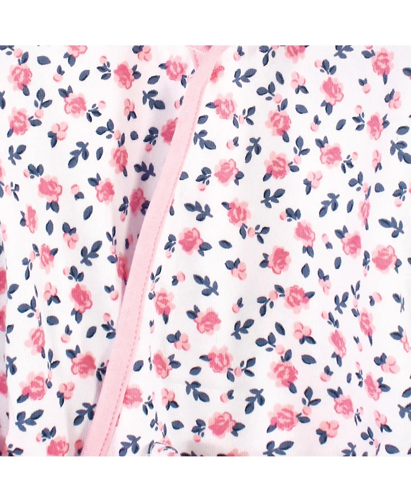 Hudson Baby Girls Cotton Rich Bathrobe