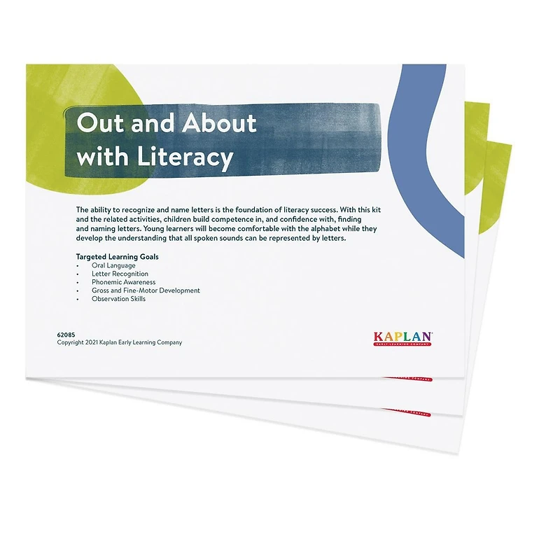 Kaplan Early Learning Out and About With Literacy Kit