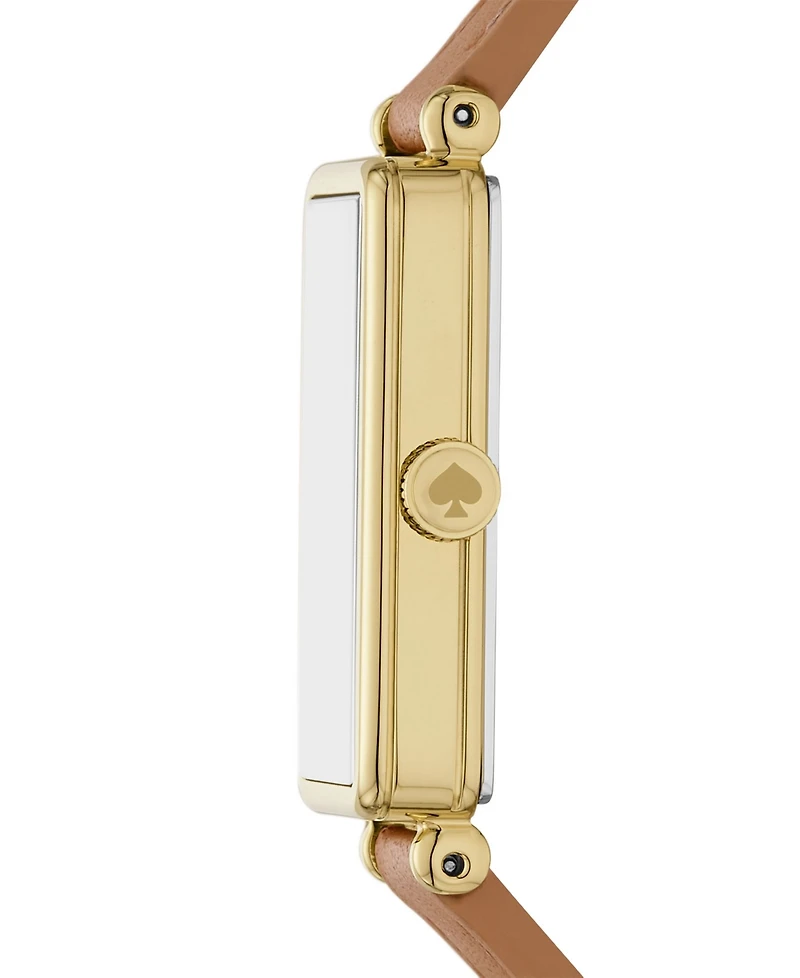 Kate Spade New York Women's Rosedale Brown Leather Watch 32mm