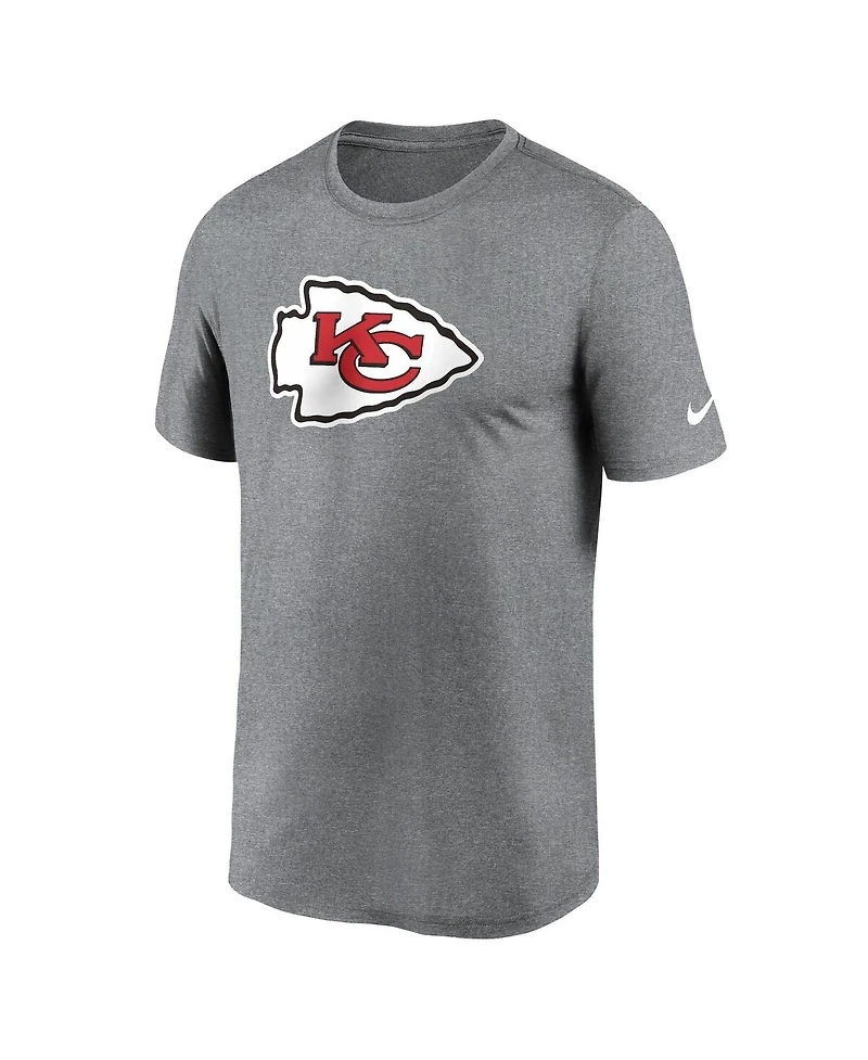 Nike Men's Heather Charcoal Kansas City Chiefs T-Shirt