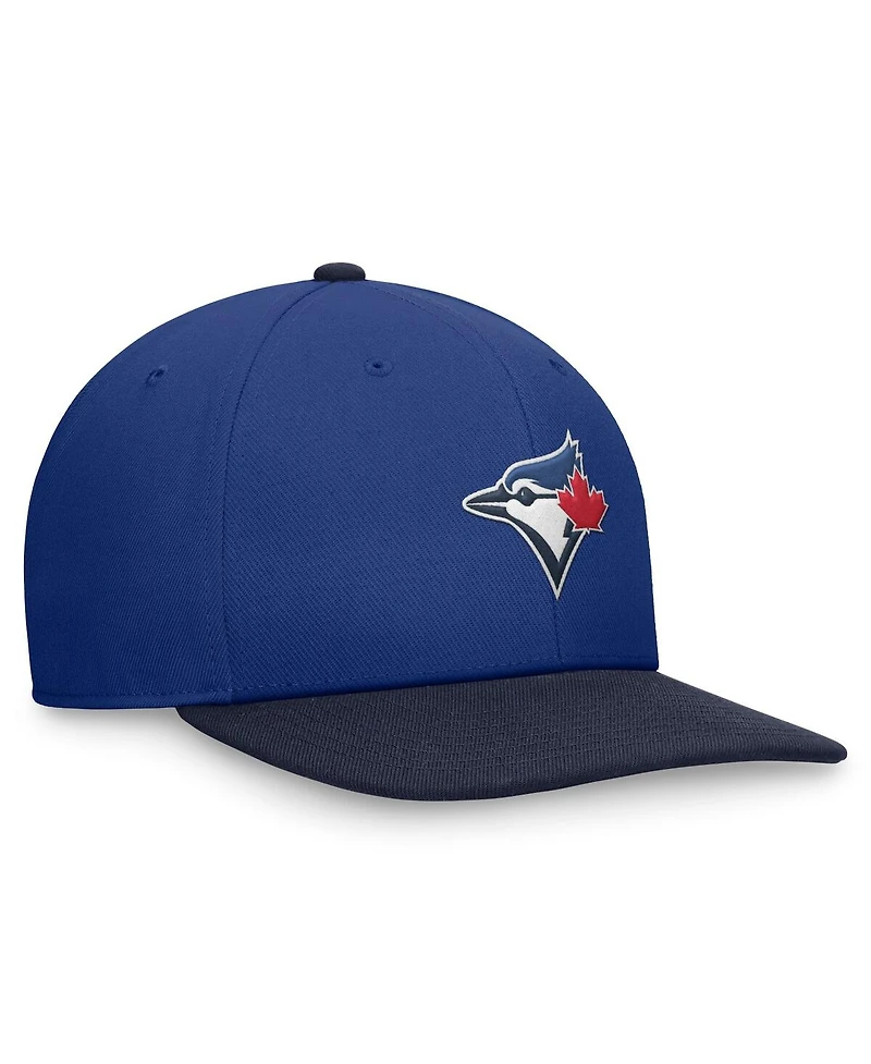 Nike Men's Royal/Navy Toronto Blue Jays Evergreen Two-Tone Snapback Hat