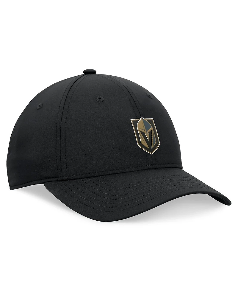 Fanatics Men's Black Vegas Golden Knights Front Office Ripstop Adjustable Hat
