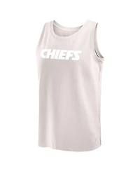 Fanatics Men's Cream Kansas City Chiefs Elements Tank Top