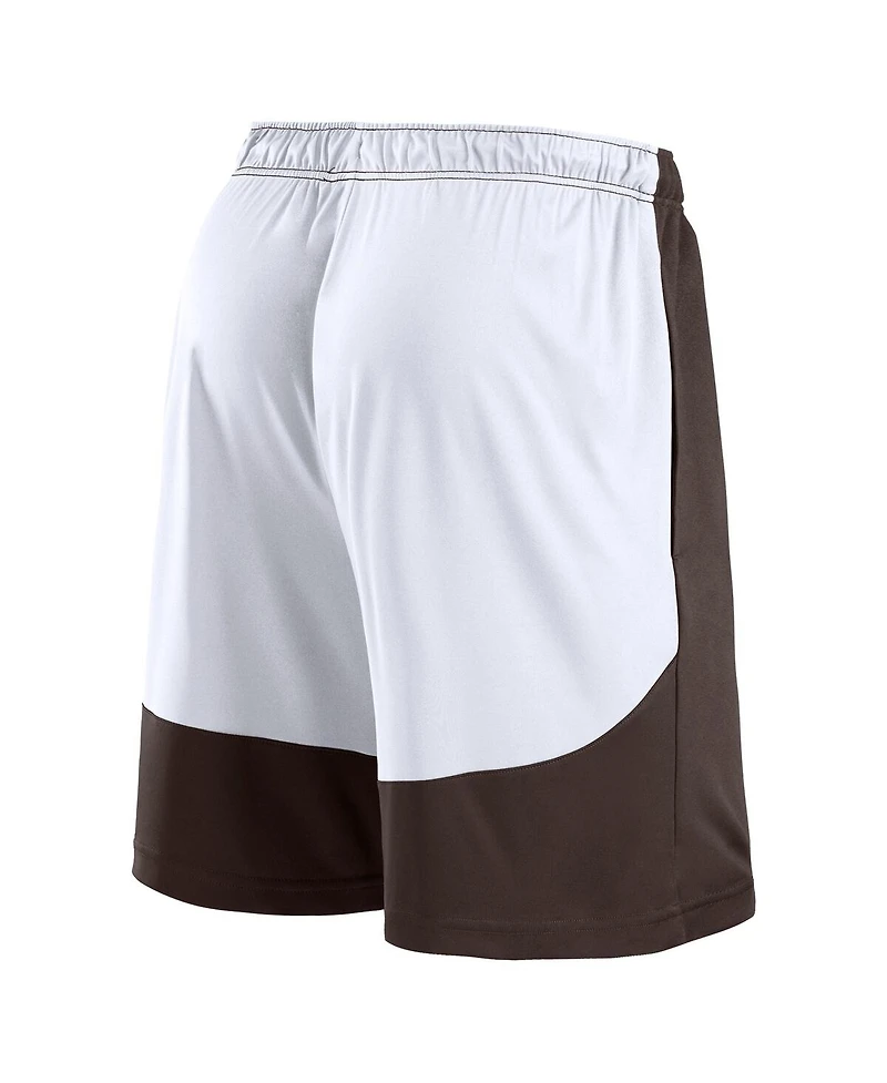 Fanatics Men's Brown/White Cleveland Browns Go Hard Shorts