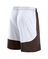 Fanatics Men's Brown/White Cleveland Browns Go Hard Shorts