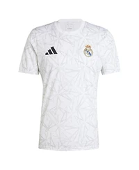 Adidas Men's White Real Madrid 2024/25 Pre-Match Top