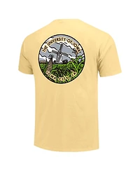 Image One Men's and Women's Gold Iowa Hawkeyes Scenic Comfort Colors T-Shirt