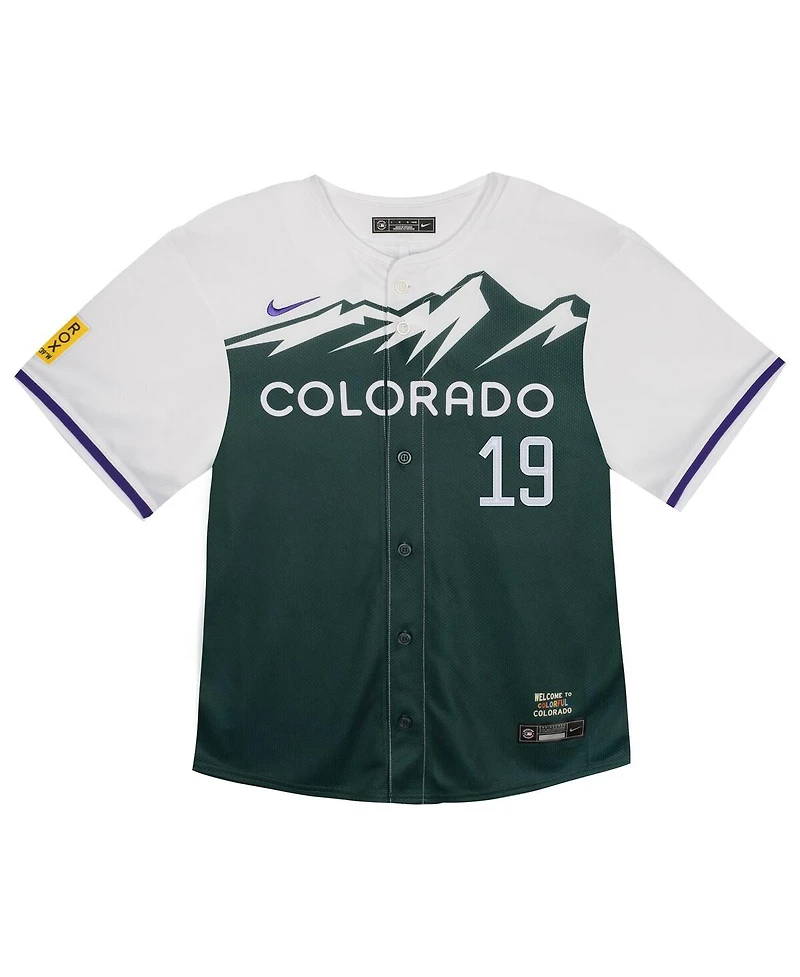 Nike Toddler Charlie Blackmon Green Colorado Rockies City Connect Limited Player Jersey