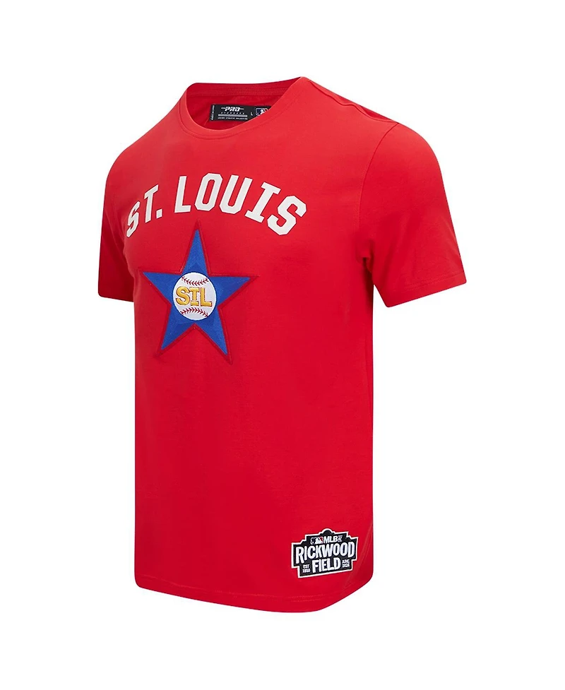 Pro Standard Men's Red St. Louis Cardinals 2024 Rickwood Classic T-Shirt
