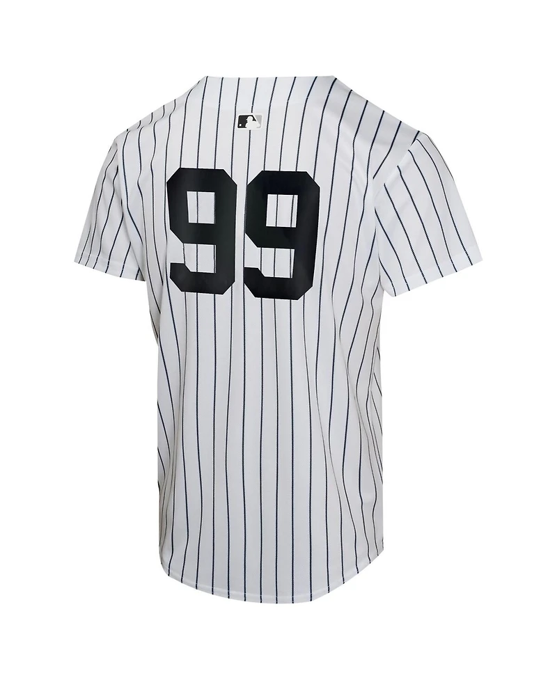 Nike Big Boys and Girls Aaron Judge White New York Yankees Home Game Player Jersey