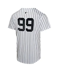 Nike Big Boys and Girls Aaron Judge White New York Yankees Home Game Player Jersey