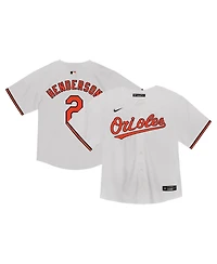 Nike Toddler Gunnar Henderson White Baltimore Orioles Game Jersey