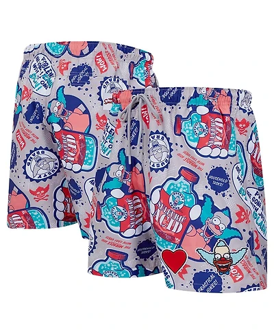 Freeze Max Men's Natural the Simpsons Krusty Kologne Woven Shorts