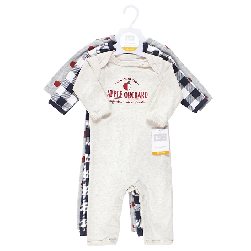 Hudson Baby Boys Three-Piece Bodysuit Collection