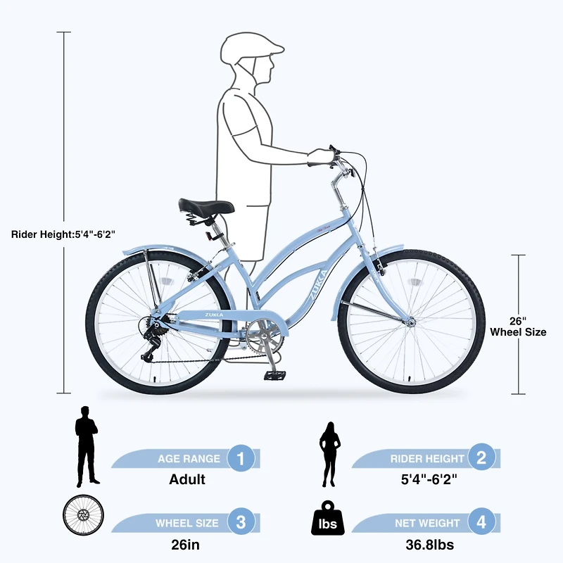 Streamdale Furniture 7 Speed Bicycles