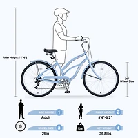 Streamdale Furniture 7 Speed Bicycles