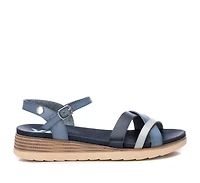 Women's Low Wedge Strappy Sandals By Xti