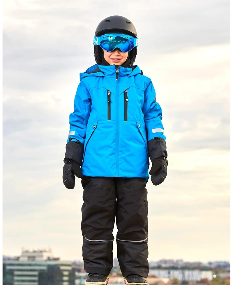 Deux par Kids Unisex Technical Mittens Black - Toddler|Child