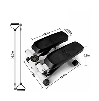 Cowin Stair Steppers for Exercise with Resistance Band