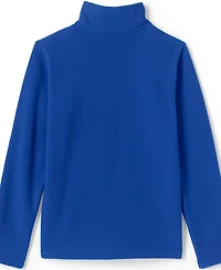 Lands' End Girls Lightweight Fleece Quarter Zip Pullover