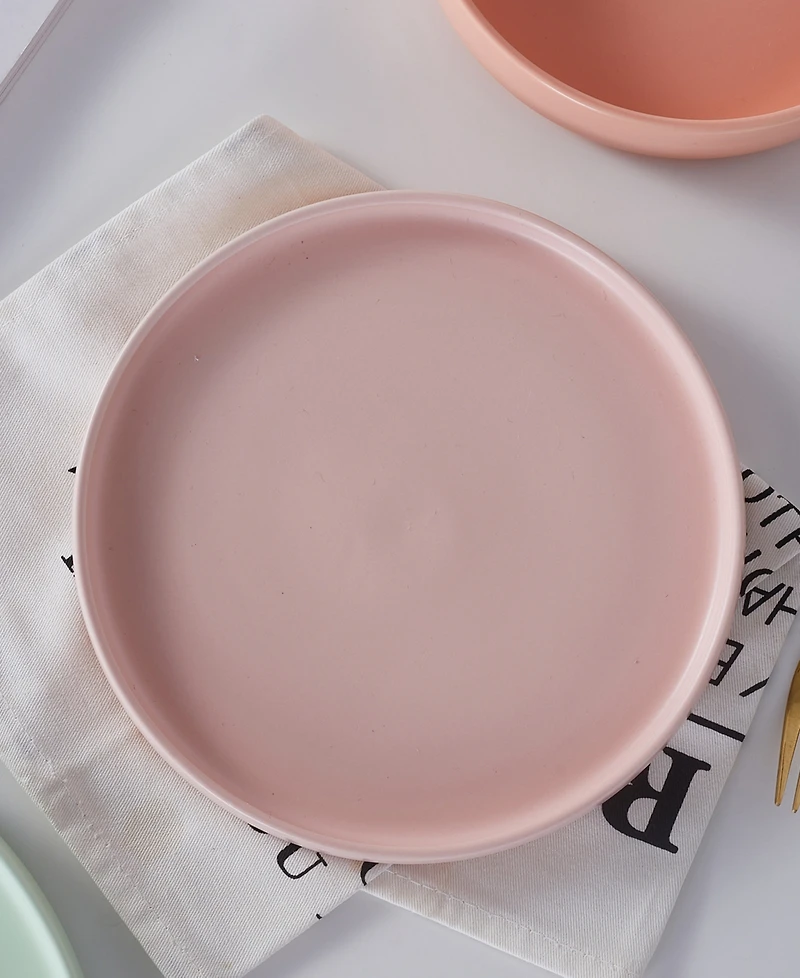 Stone Lain Stella Porcelain Dinner Plates, Set of 6