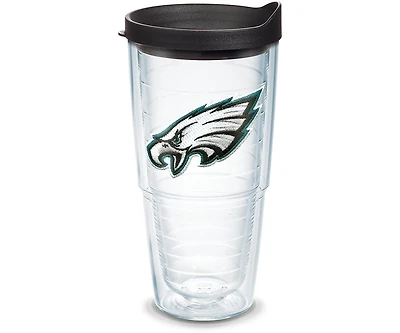 Tervis Nfl Philadelphia Eagles Primary Logo Made in Usa Double Walled Insulated Tumbler Travel Cup Keeps Drinks Cold & Hot, 24oz