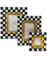 Mackenzie-Childs Courtly Check 2.5" x 3" Picture Frame
