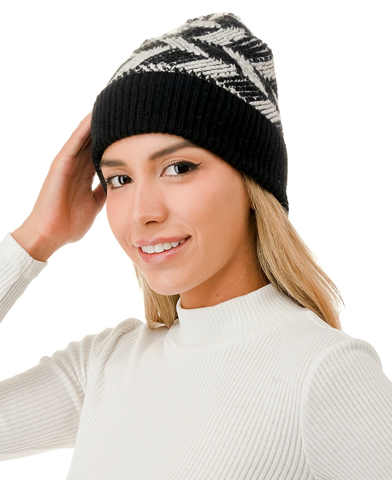 Marcus Adler Knit Pattern Beanie