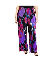 City Chic Plus Size Kira Print Pant