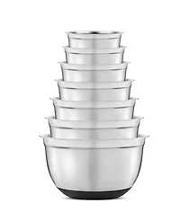JoyJolt Stainless Steel Mixing Bowls with Lids Set of 7