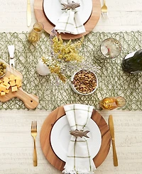 Design Imports Woven Paper Table Runner, 14"x72 "