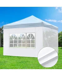 InstaHibit Universal Window Sidewall UV30+ Fits 10x10ft Canopy Gazebo 1 Piece
