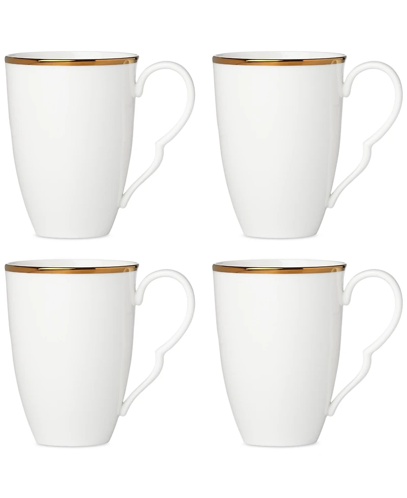 Lenox Contempo Luxe Mugs, Set of 4