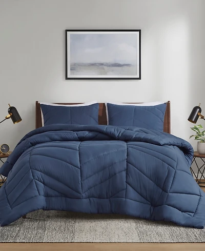 Intelligent Design Remy Quilted Chevron -Pc. Comforter Set