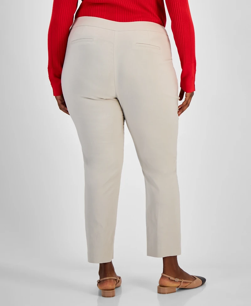 Jm Collection Plus Pull-On Cambridge Pants, Exclusively at Macy's