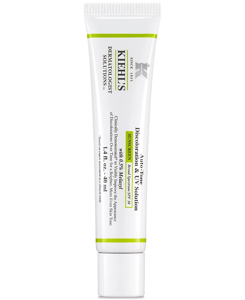 Kiehl's Since 1851 Auto-Tone Discoloration & Uv Solution, 1.4 oz.