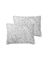 Indigo Ink Abstract 3-Pc. Quilt Set, King