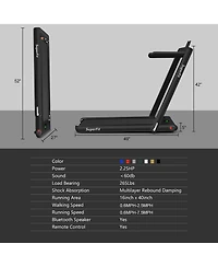 2.25HP 2 1 Treadmill