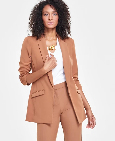 I.n.c. International Concepts Women's 3/4-Sleeve Blazer, Created for Macy's