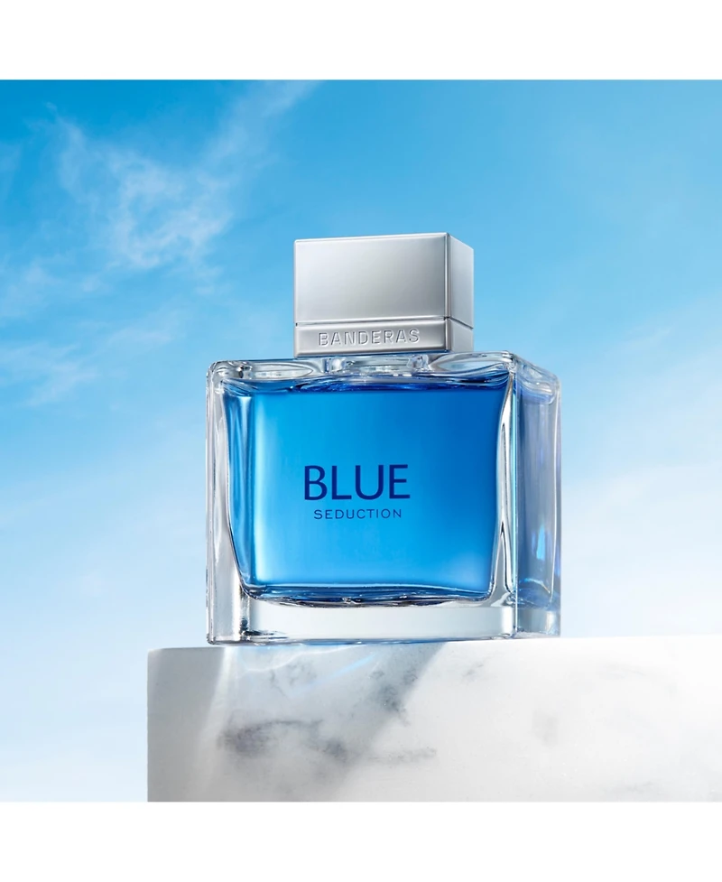 Banderas Perfumes Blue Seduction Eau de Toilette 3.4Oz / 100 ml