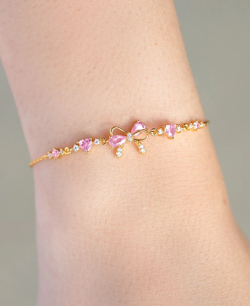 Girls Crew Crystal Little Bow Peep Bracelet