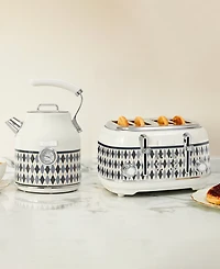 Haden Argyle 4-Slice Wide-Slot Self-Centering Toaster, 75140