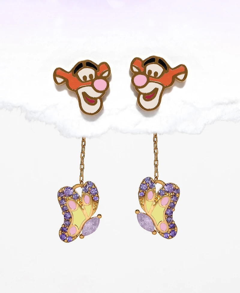 Girls Crew Disney Winnie the Pooh Tigger Dangle Earrings