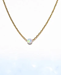 Girls Crew Faux Opal Necklace