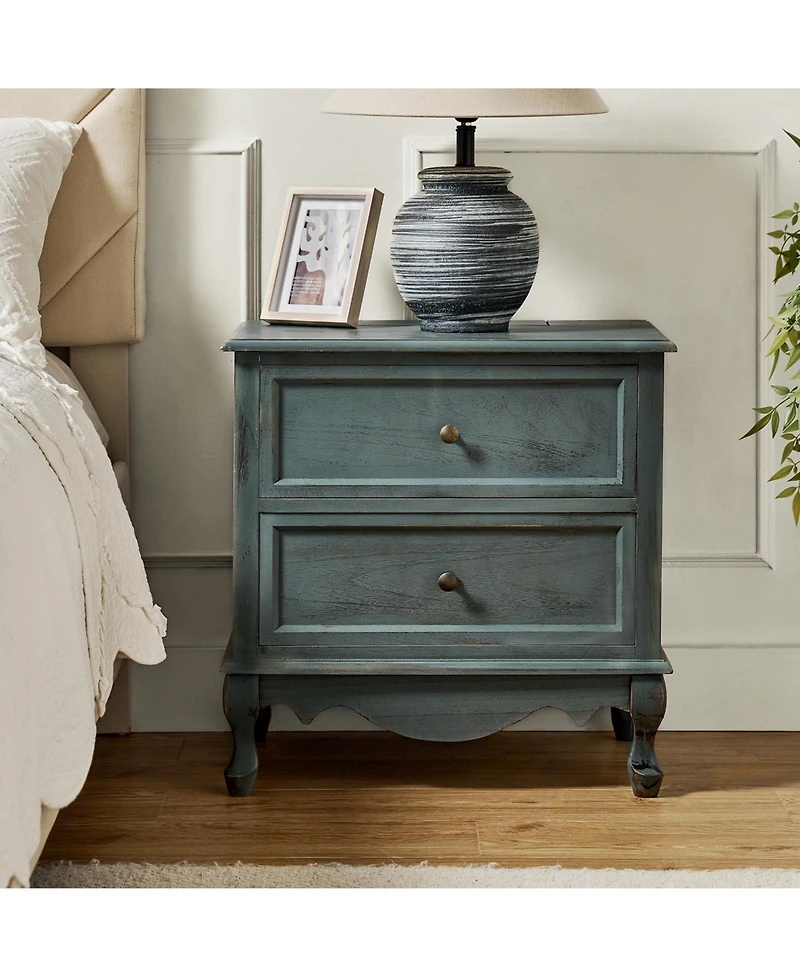 Pallantium Classical 24" Tall 2 - Drawer Nightstand